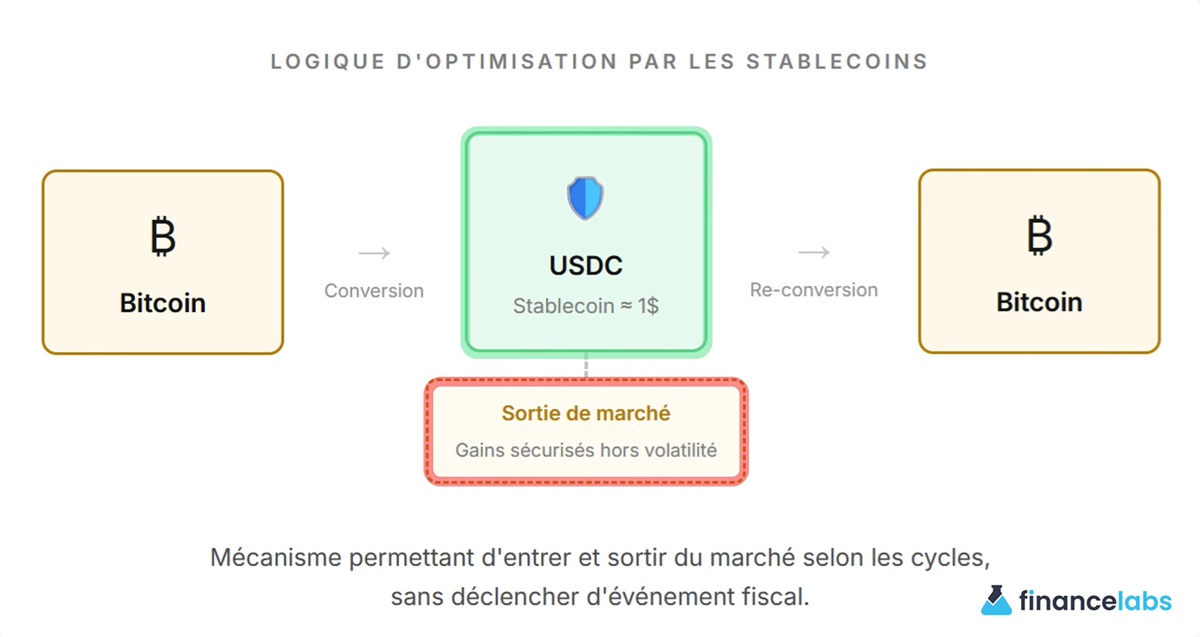 Optimisation fiscale crypto stablecoins
