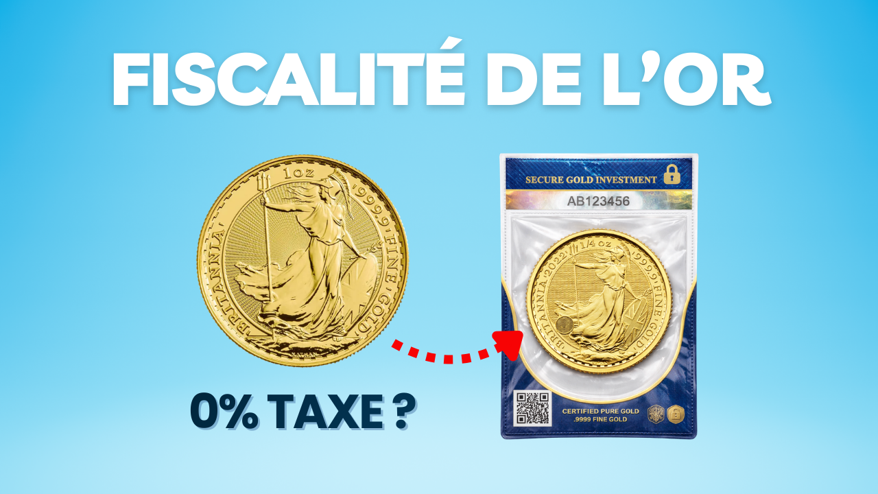 Fiscalité de l'or physique : vente, plus-value, exonération et transmission