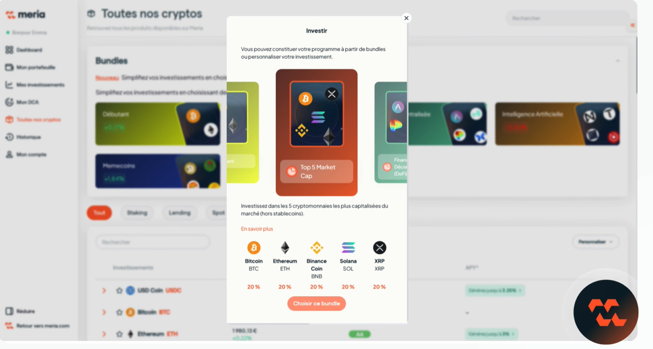 DCA Meria Bundle crypto
