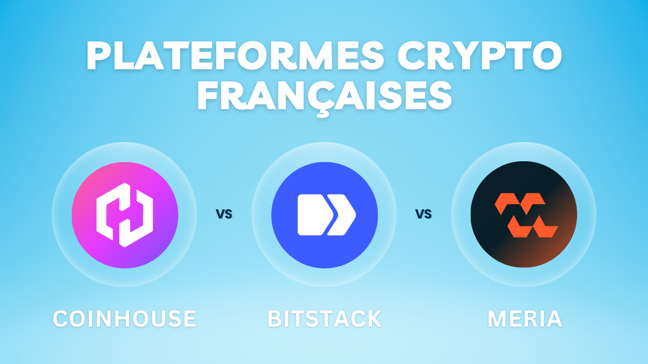 Comparatif des 3 meilleures plateformes crypto Française en 2026